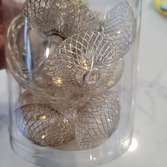 NEW 10 LED Metal Lantern Lights Battery Operated - Picture 6 of 6